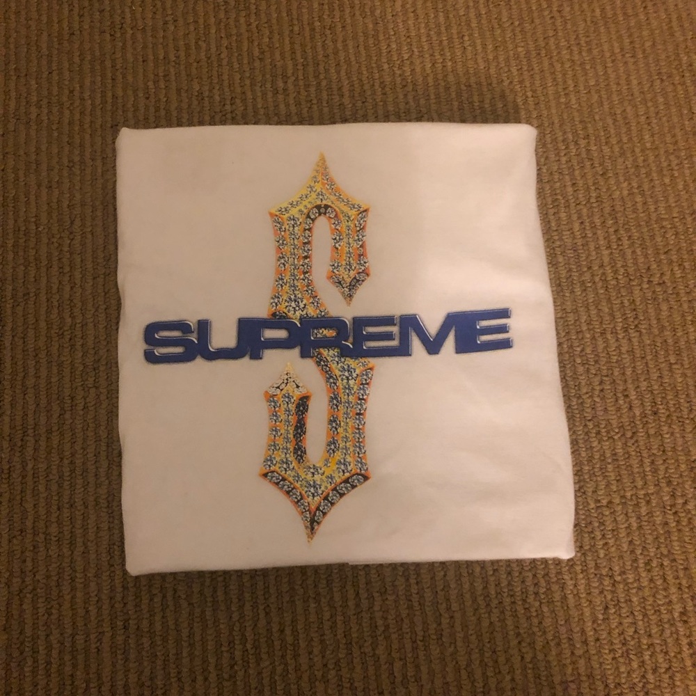 White Supreme Diamonds Tee
